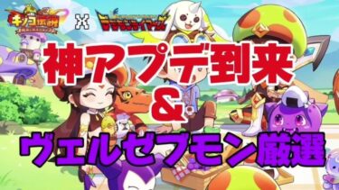 【キノコ伝説】神アプデ後のキノコ伝説やいかに？ベルゼブモン厳選もするよ【戦闘力1億検証系YOUTUBER】